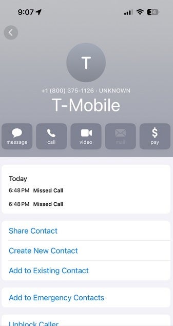 Although Called ID identifies this call as coming from T-Mobile, it was a scam call - T-Mobile subscribers need to watch out for this scam which could wipe you out quickly