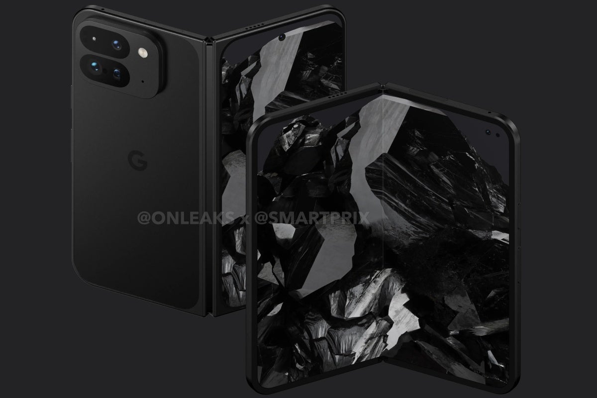 The name may have changed, but the expected second-gen Pixel Fold design is the same now as in February. - Google's next big foldable could get a new name to better align with the non-foldable Pixel 9 family