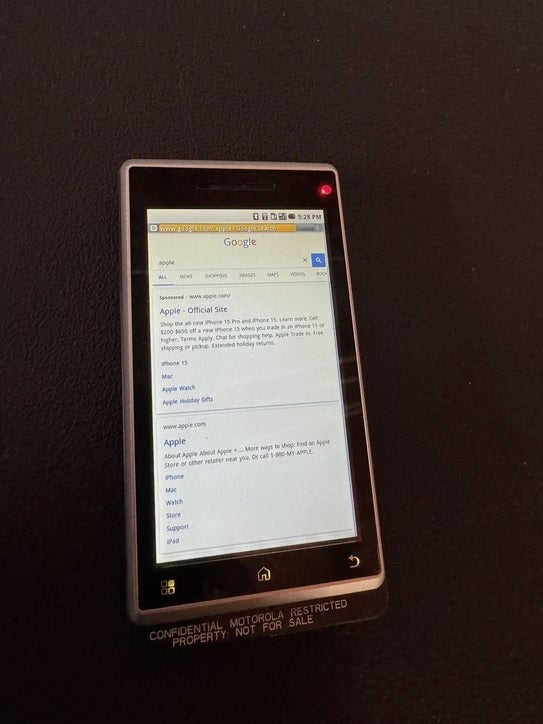 A real piece of smartphone history can be yours - You can own a piece of smartphone history as a rare prototype has been listed on eBay