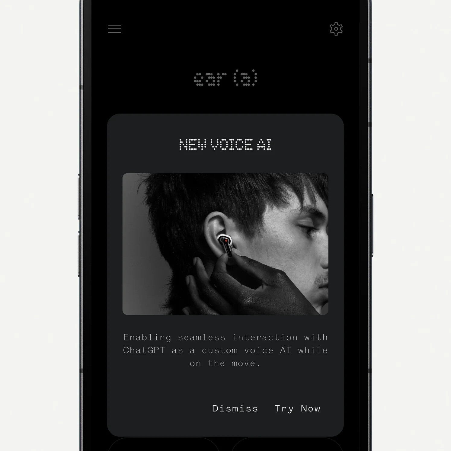 You can use your voice to access ChatGPT on Ear and Ear (a), wherever you are (Image Credit–Nothing) - Nothing announced Ear and Ear (a) with similar features but different prices