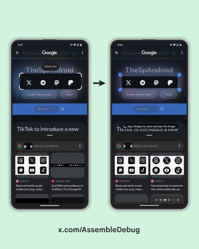 &quot;Circle to Search&quot; may be getting new functionality that rivals the traditional screenshot tool