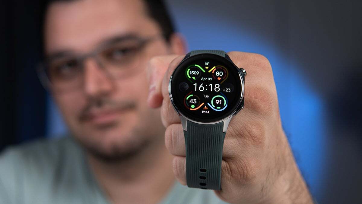This smartwatch has two operating systems! (image by PhoneArena) - The best smartwatches in 2024 [Buyers guide]