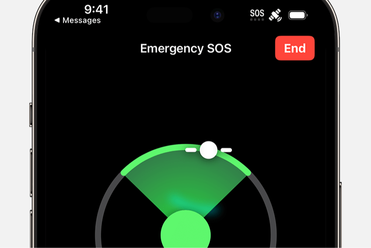 Apple&#039;s Emergency SOS vis Satellite feature (Image Credit–Apple) - From iPhone to Pixel: Satellite features are on the rise, but why are they not standard yet?