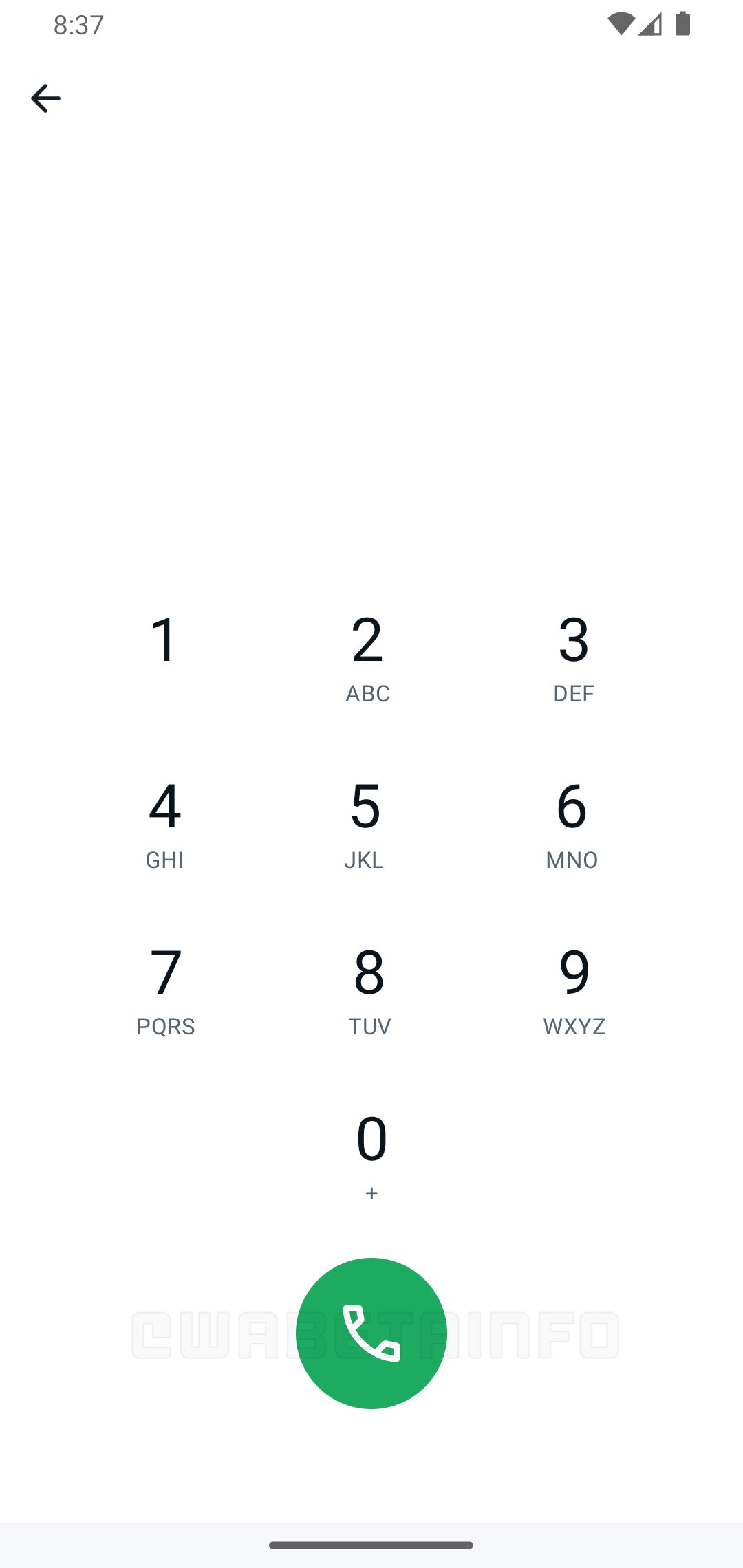 WhatsApp is working on a in-app dialer (Image Credit–WABetaInfo) - WhatsApp working on two new features for better user experience and privacy