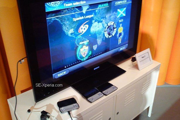 New images show the Sony Ericsson Xperia PLAY with HDMI-out functionality