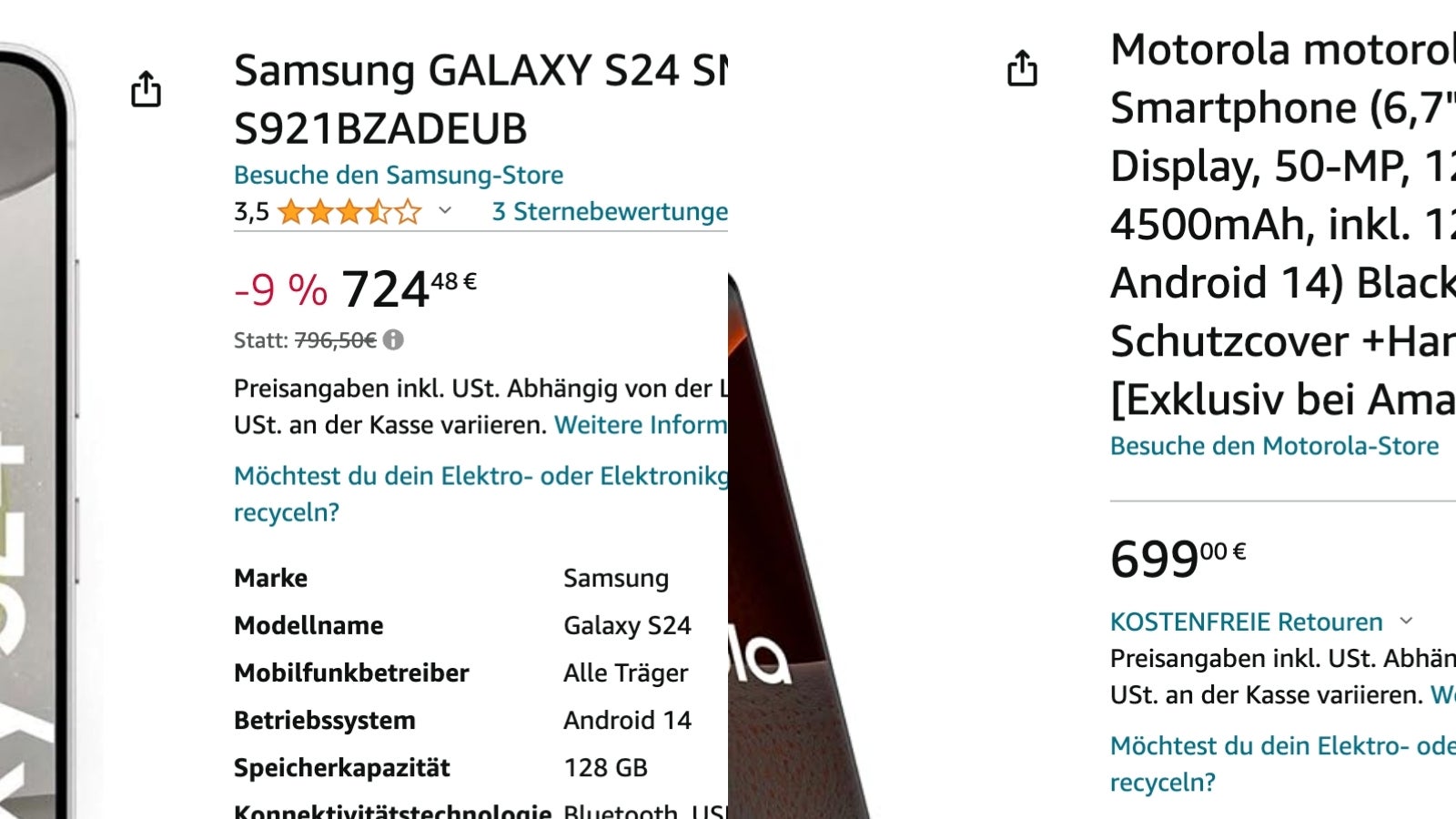 By pricing the Edge 50 Pro at €700 in Europe, Motorola is messing with the wrong fanbase. Believe it or not, many people think all Android phones are “Samsung” phones. - Motorola’s super-phone costs €350 in India and €700 in the EU: Simple economics, or taxing the rich?