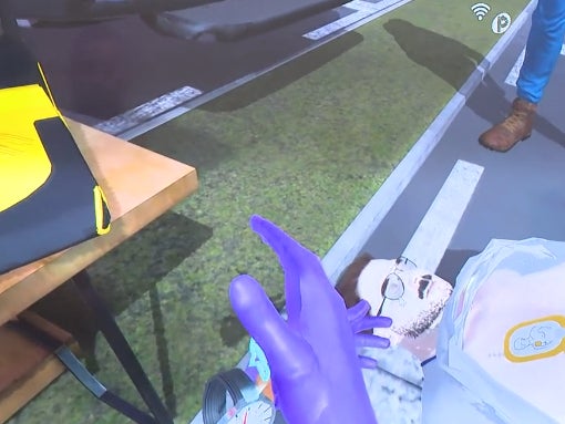 The VRNA EMS System training for CPR. | Image credit — Fox61 - Vernon becomes first US town to adopt Virtual Reality training for emergency responders