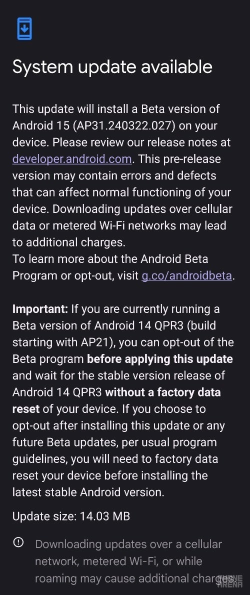 Google releases Android 15 Beta 1.2 with additional bug fixes for Pixel devices