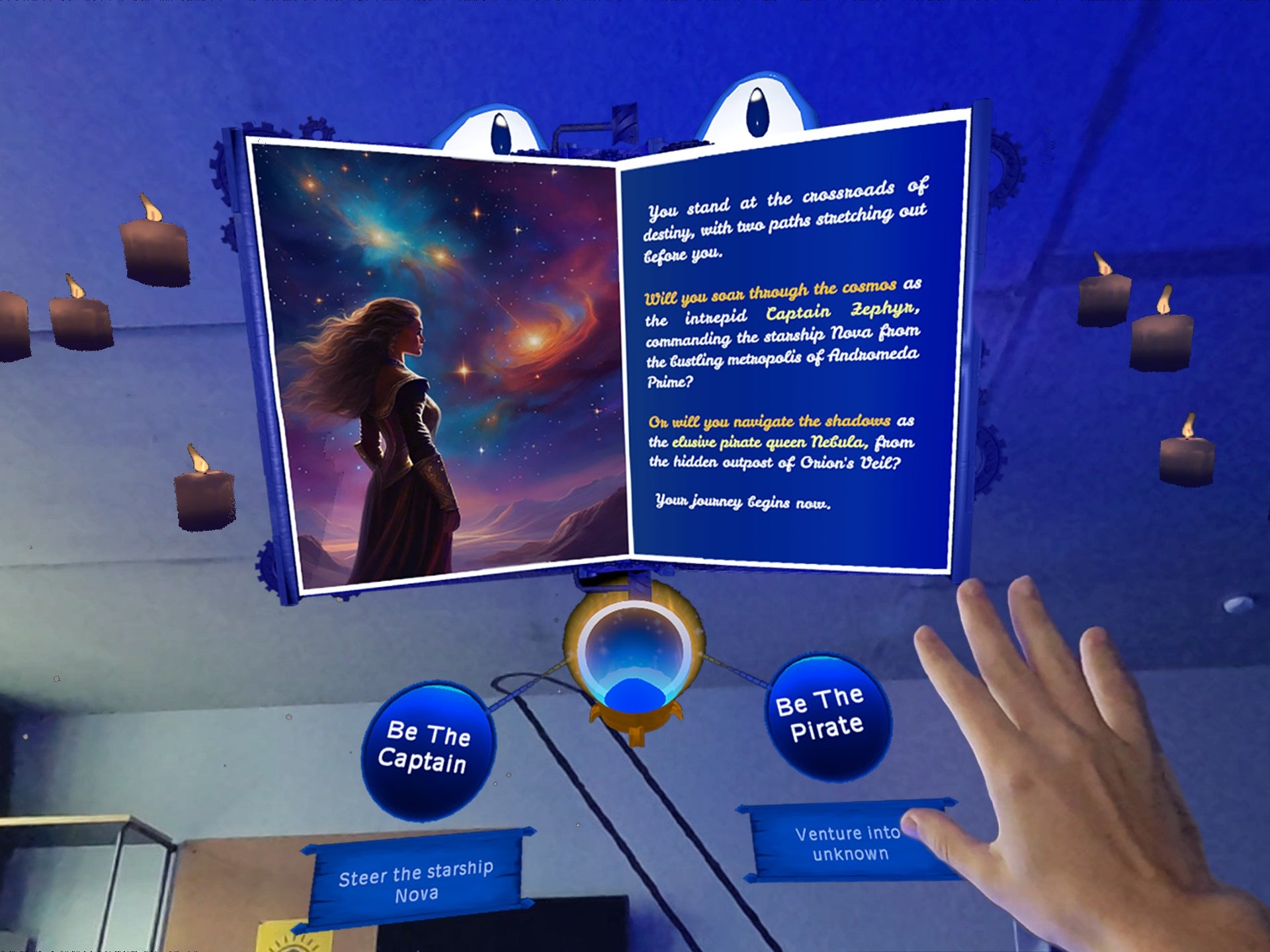 Lucas Rizzotto&amp;rsquo;s Pillow makes going to sleep a lot more magical. | Image credit &amp;mdash; Meta - Game developers for Meta Quest react to Horizon OS
