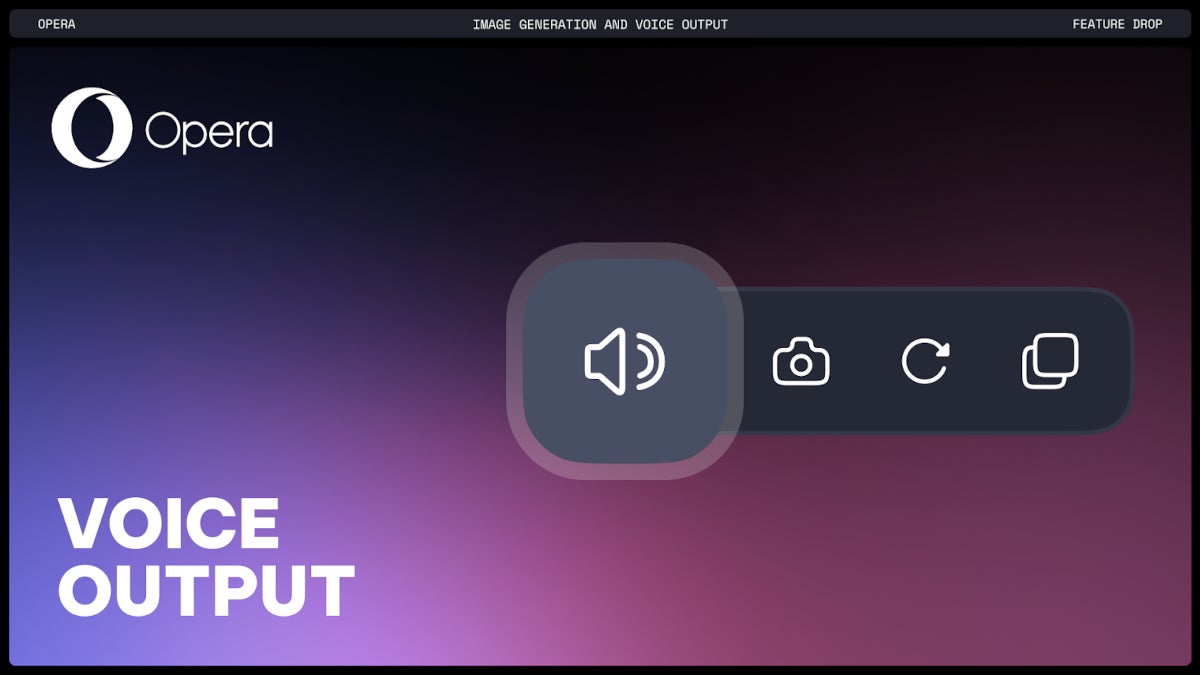 Opera Aria gets two new major AI-powered features