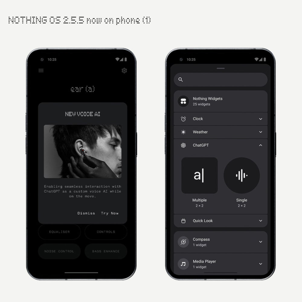Nothing Phone (1) major update adds ChatGPT integration, new features