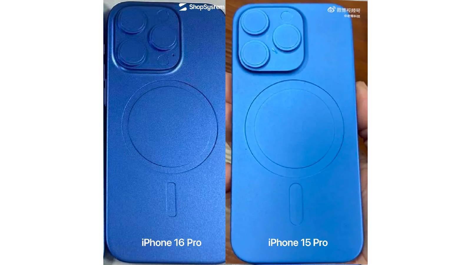 Leaked iPhone 16 vs iPhone 15 image reveals another thing that has changed between the models