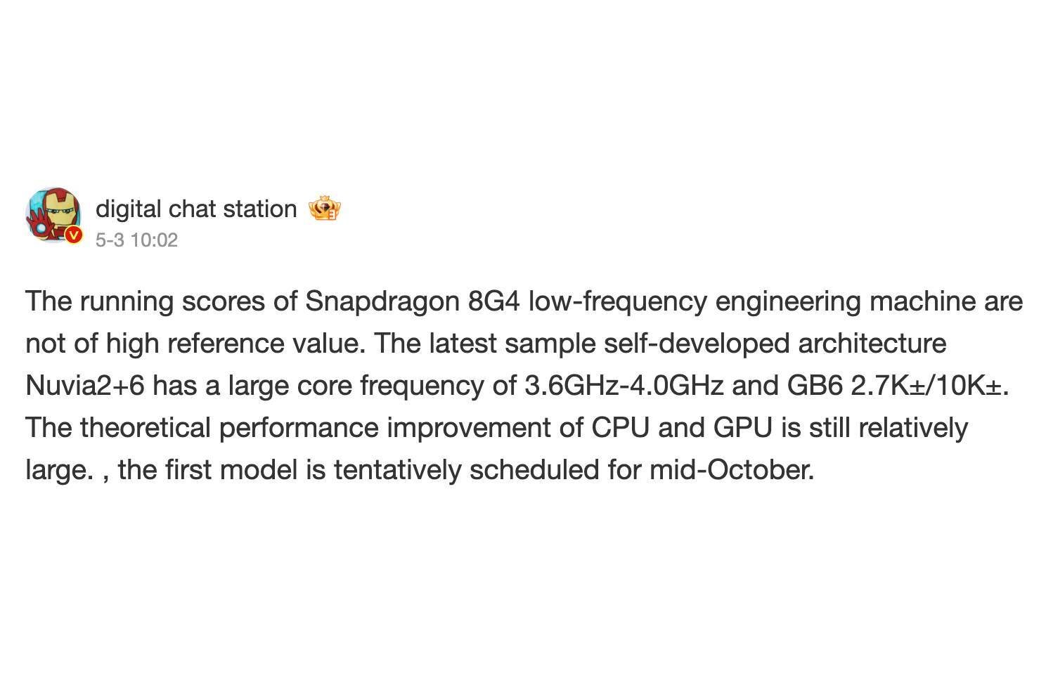 Snapdragon 8 Gen 4 pode ser um grande salto de desempenho, mas não superará o Apple A18 Pro