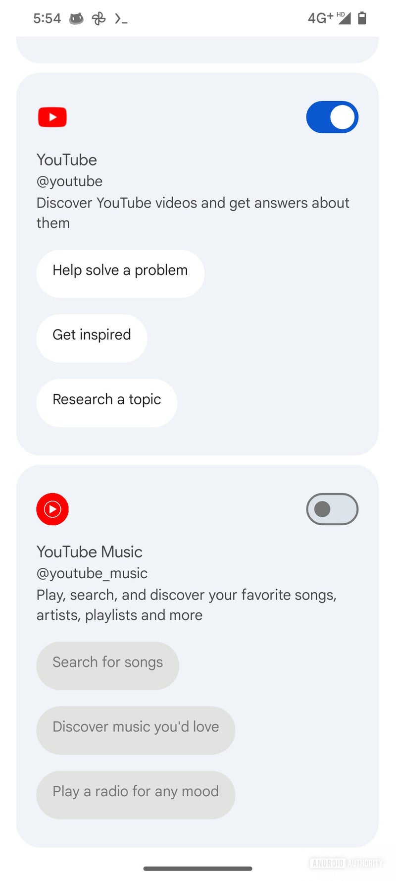 You may soon be able to add YouTube Music as a Google Gemini extension