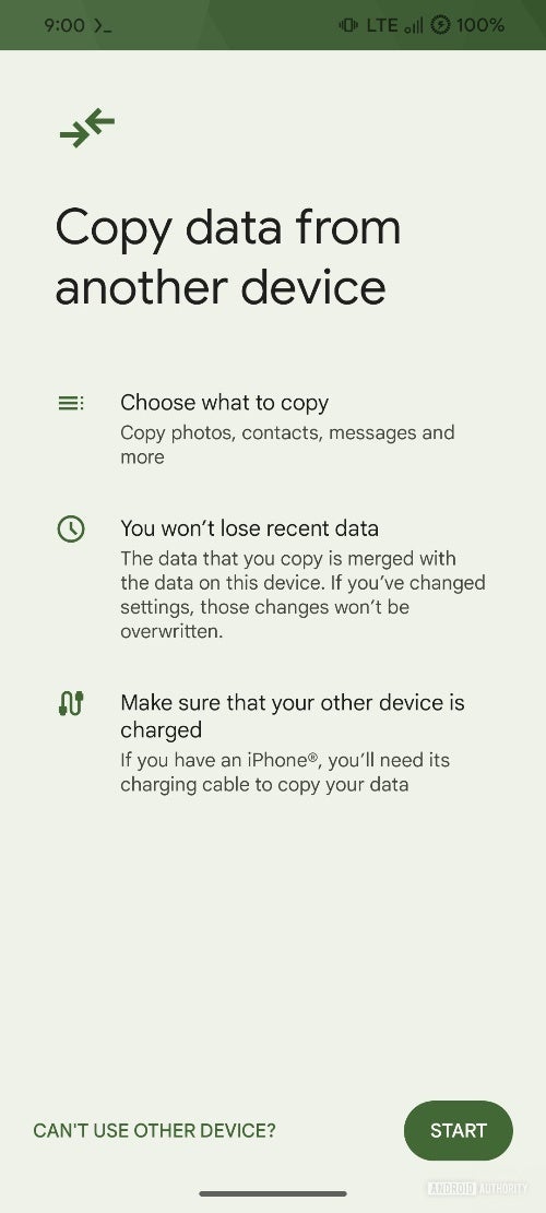 Google looks to speed up Android data transfers, working on "Restore Anytime" option
