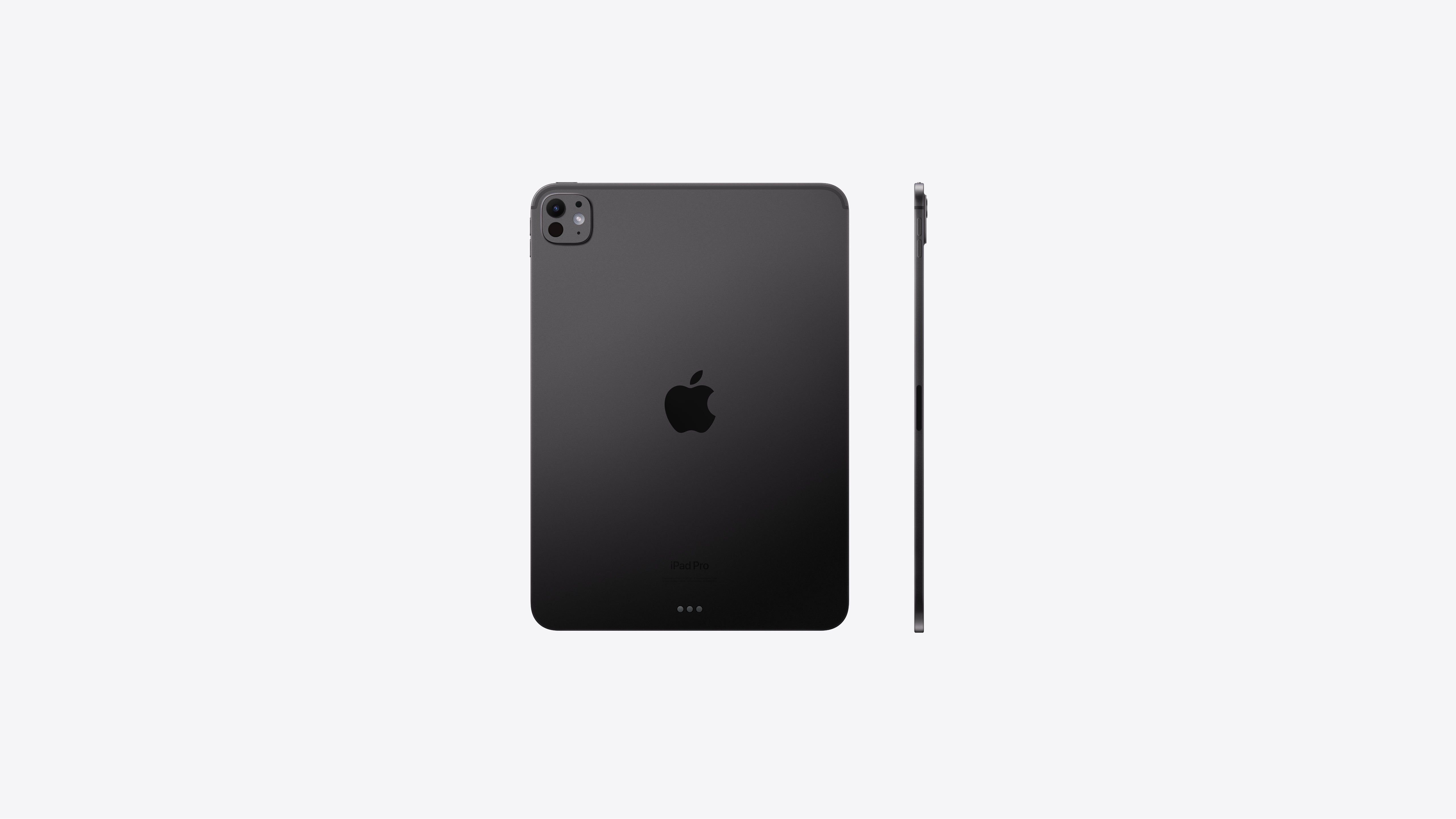 The new iPad Pro 2024 in Space Black - iPad Pro (2024) colors: all the official hues