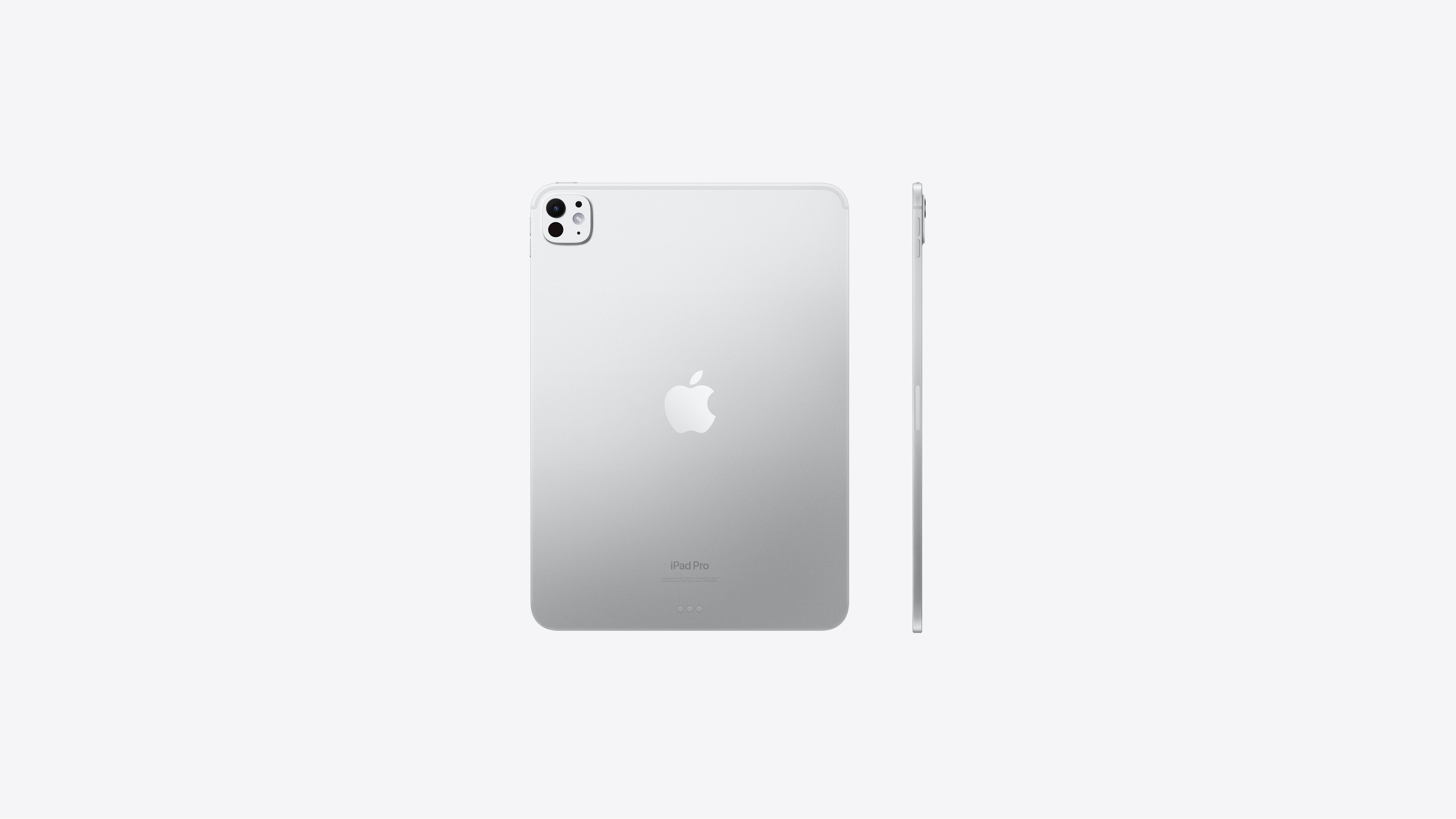 The Silver iPad Pro 2024 - iPad Pro (2024) colors: all the official hues