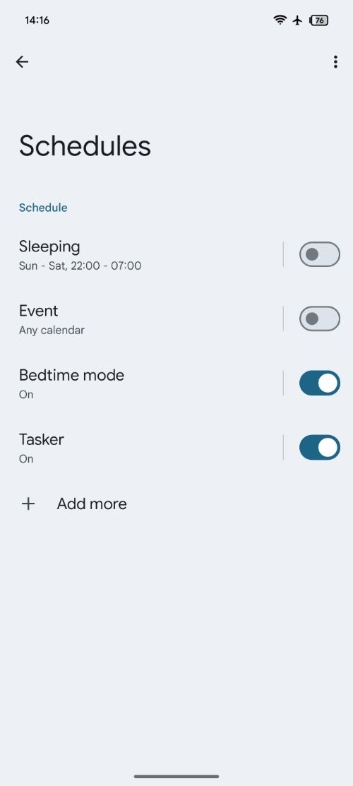 Android 15 bedtime mode third party options 2