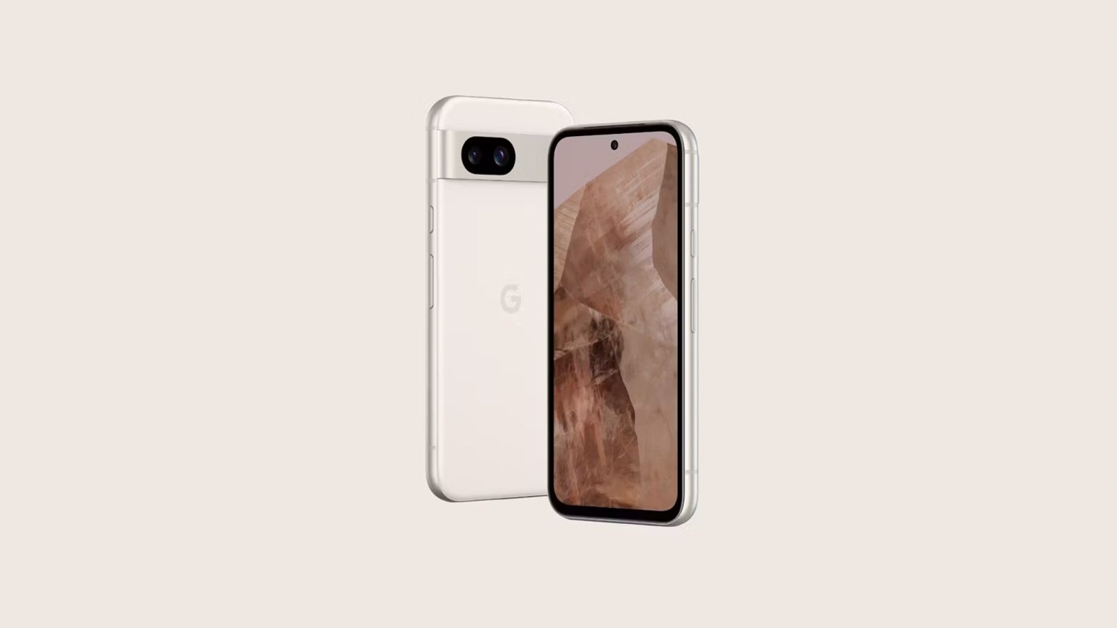The Pixel 8a in Porcelain (Image Source - Google) - Pixel 8a colors: all the official hues