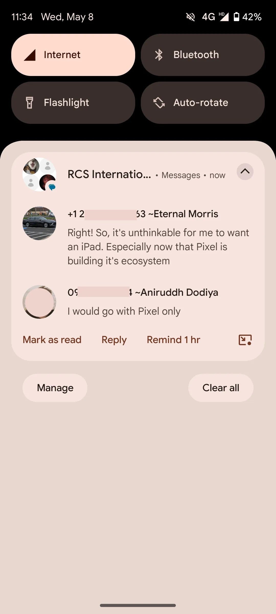 Image Credit–Android Authority - Google Messages might show unknown sender names in notifications
