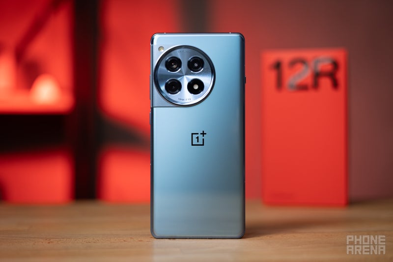 The OnePlus 12R in Cool Blue (Image Credit–PhoneArena)