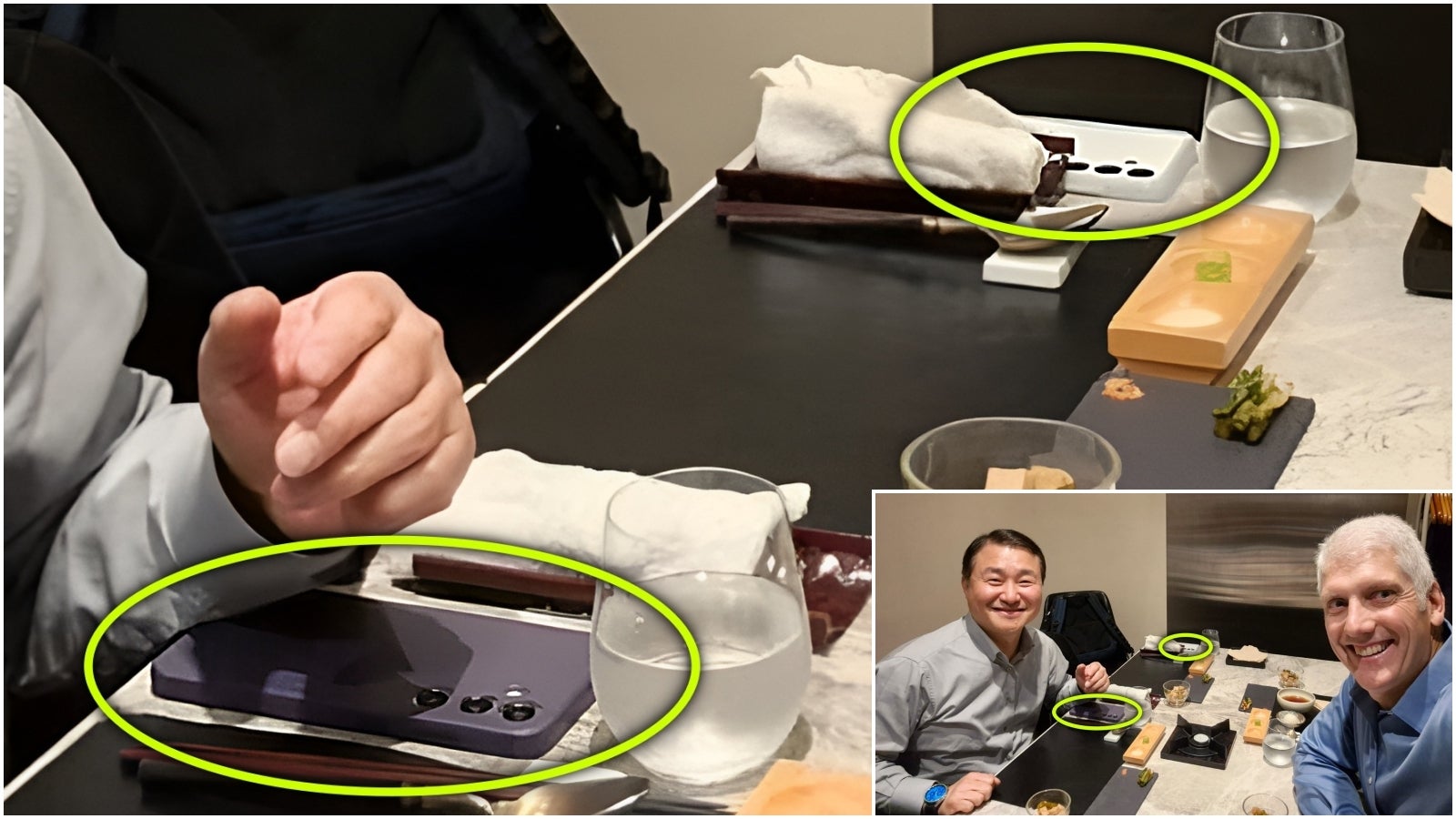 Samsung’s CEO is using what looks like a Galaxy S24/S24+ instead of a Galaxy S24 Ultra. Is it because he dislikes the bulky shape of the company’s most premium phone? I know I do… - Surprising photo reveals Samsung’s CEO doesn’t use a Galaxy S24 Ultra! I think I know exactly why...