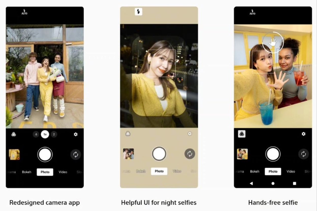 The redesigned camera app (Image Credit–Sony) - The new Sony Xperia 10 VI is here with more than just long battery life