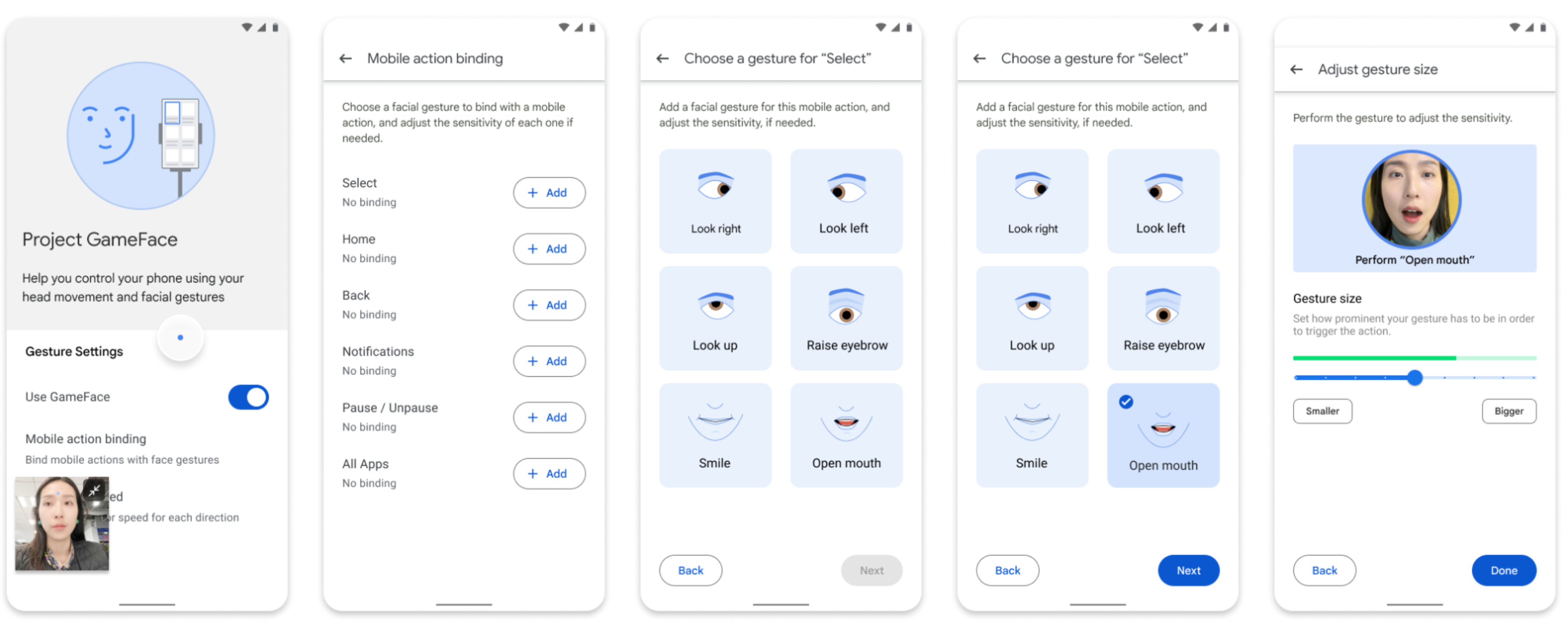 Image Credit–Google - Google’s Project Gameface goes mobile, bringing hands-free control to Android