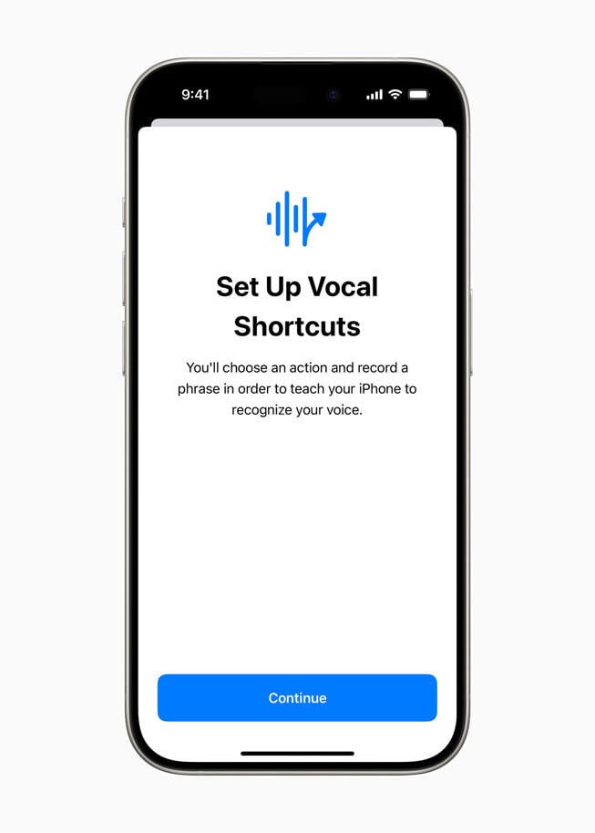 With Vocal Shortcuts, users can set a custom phrase to trigger a specific Shortcut - Navigate iPhone with your eyes, end motion sickness and more with new iOS accessibility features