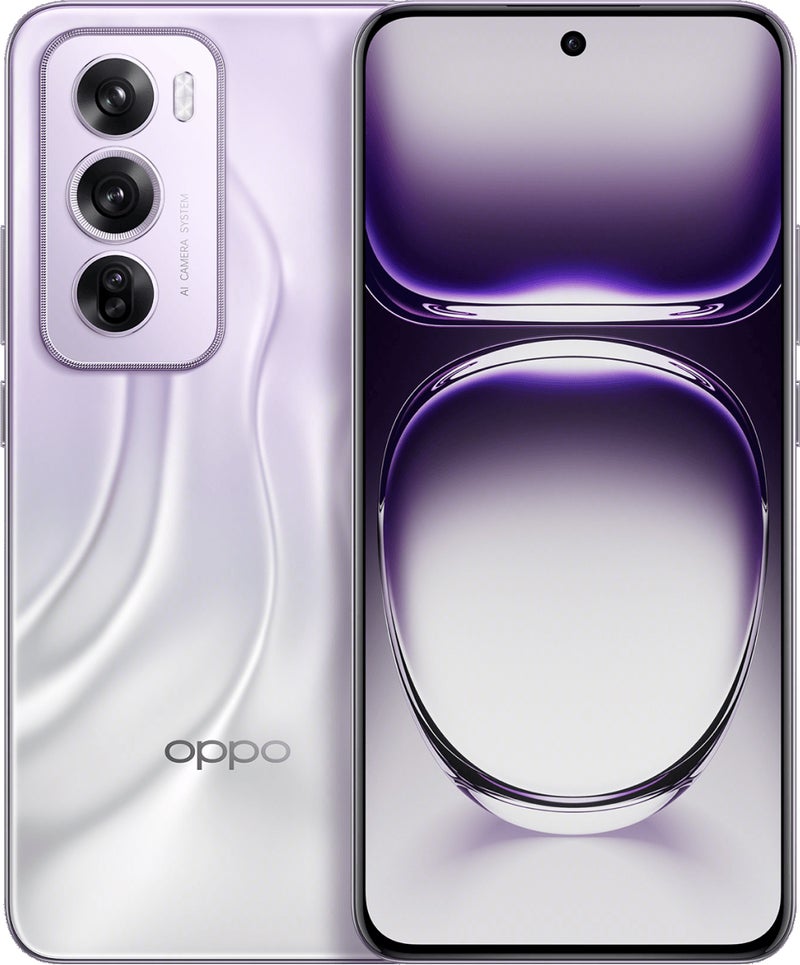 Reno 12 Pro in Silver Fantasy Purple