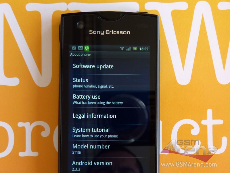 Sony Ericsson ST18i Azusa/Urushi - New eye candy of the Sony Ericsson ST18i Android phone, and a mystery WP7 handset leak