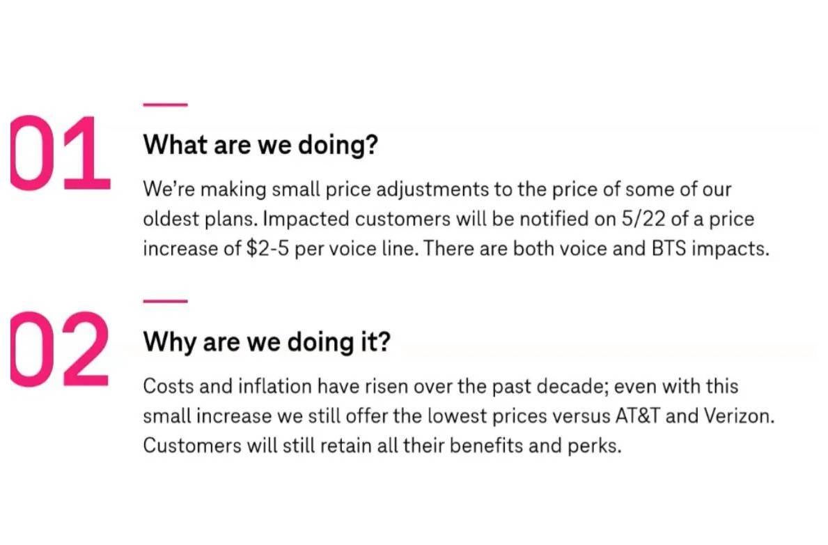 T-Mobile explains why prices are going up - T-Mobile confirms the news customers were dreading and is prepared for backlash