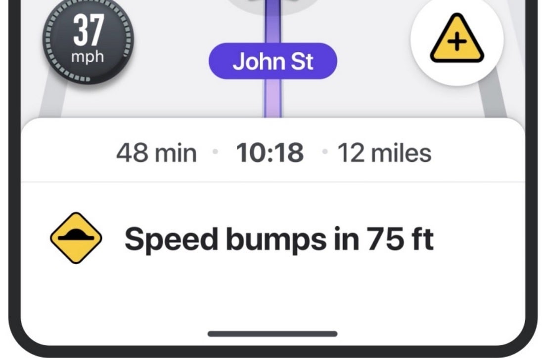 Speed Bump warnings are rolling out to the Waze app - Waze launches feature that alerts you to a back-breaking, butt-flying change to the road you're on