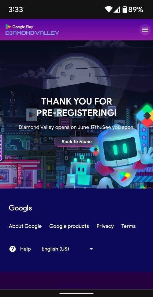 Diamond Valley Game Play Store Pre register 1