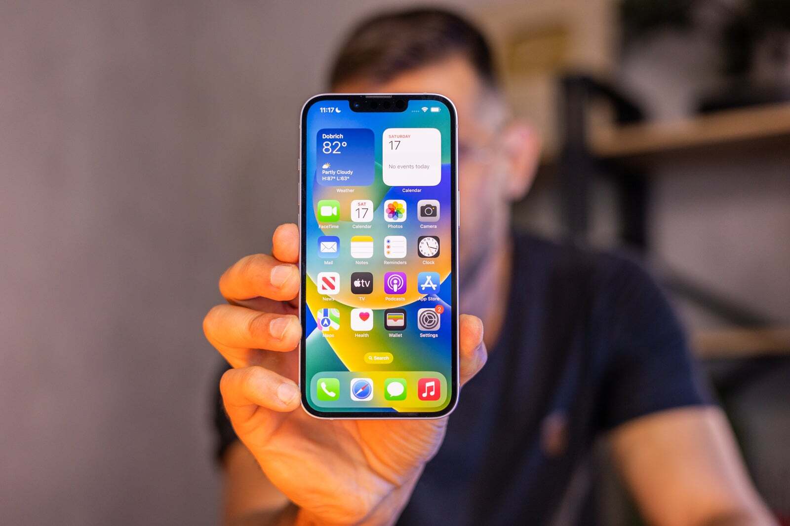 The iPhone 14 comes with a 6.1-inch Super Retina XDR OLED display (Image Source - PhoneArena) - Is it too early to say that the iPhone SE 4 could destroy most Android midrange phones?