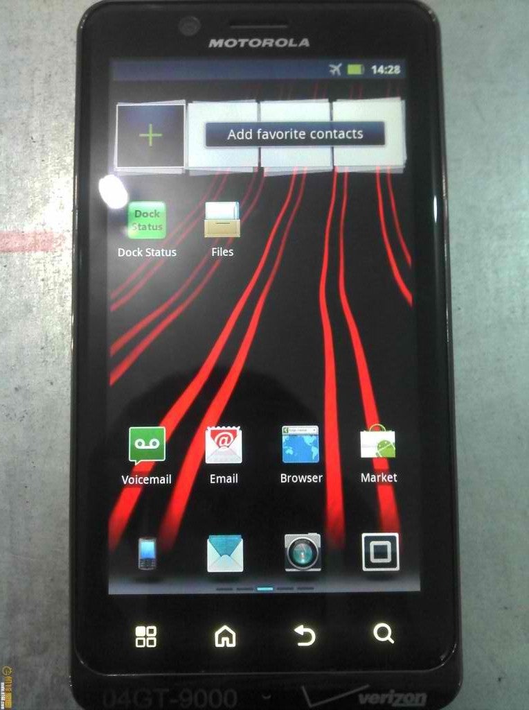 Leaked images of the Motorola DROID BIONIC show a subtle redesign and more