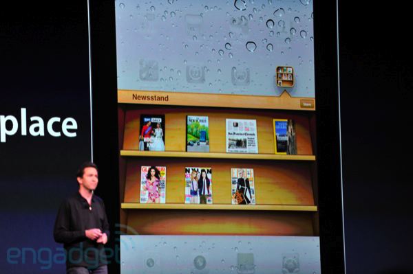 Newsstand - Apple announces iOS 5, a major release