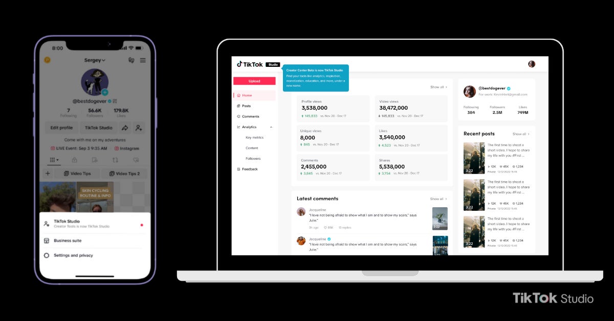 TikTok launches new standalone app for content creators