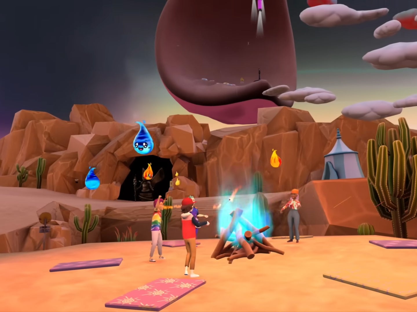 An example of a world in Meta Horizon Worlds. | Image credit — PhoneArena - Meta Horizon Worlds fixes annoying bug and gets improvements in latest update