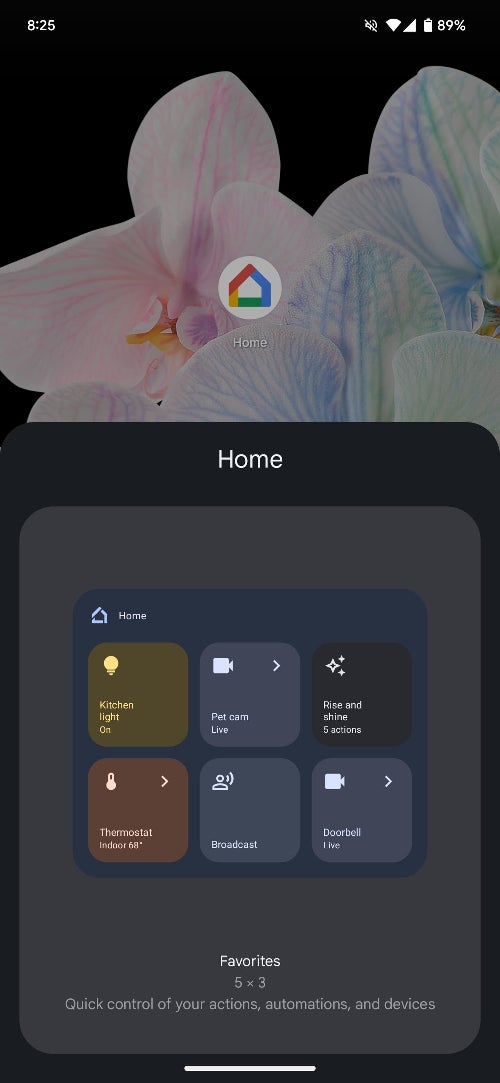 Google Home working on a new smart home widget for your device's home screen