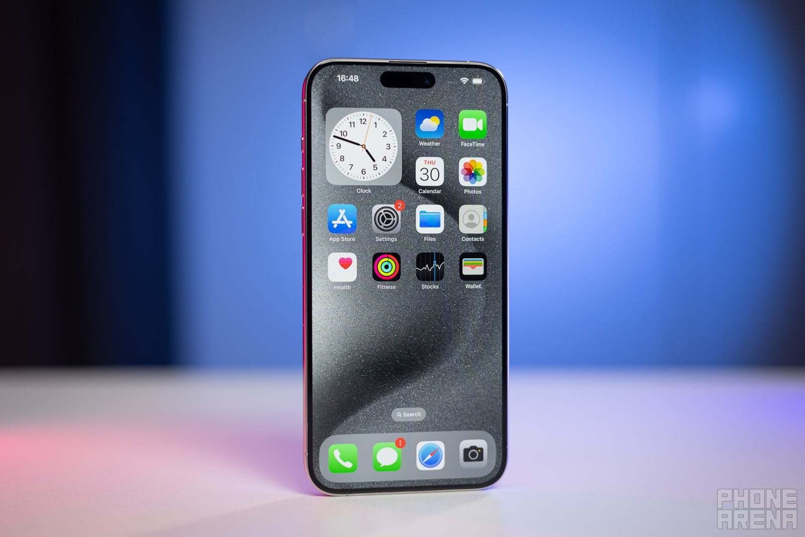 The iPhone 15 series, including the iPhone 15 Pro Max (pictured here) had a price cut in China earlier this year - iPhone shipments in China rose sharply last month to continue March's rebound