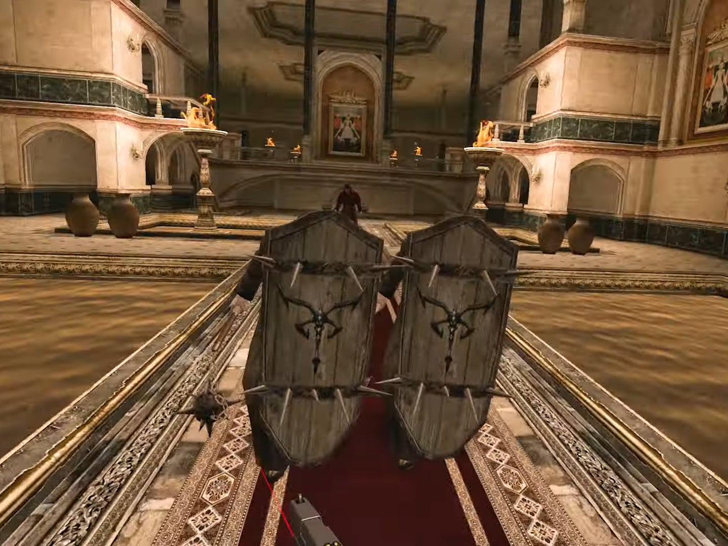 Resident Evil 4 VR running natively on Meta Quest 2. | Image credit &amp;mdash; PhoneArena - The PlayStation VR2 is on sale and you can also get free games for it