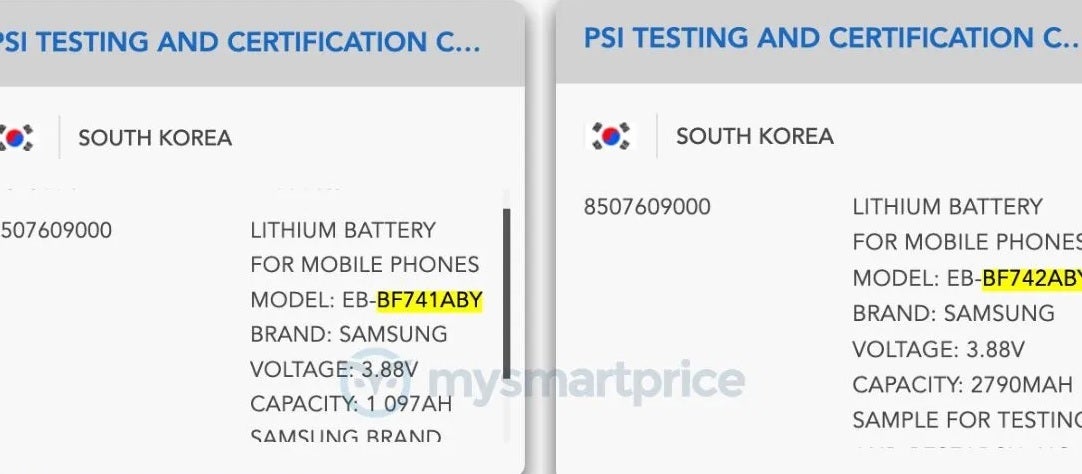 The Galaxy Z Flip 6 will have two batteries that could be promoted by Samsung as having a (typical) 4000mAh capacity - FCC visit reveals battery capacity for the Galaxy Z Flip 6