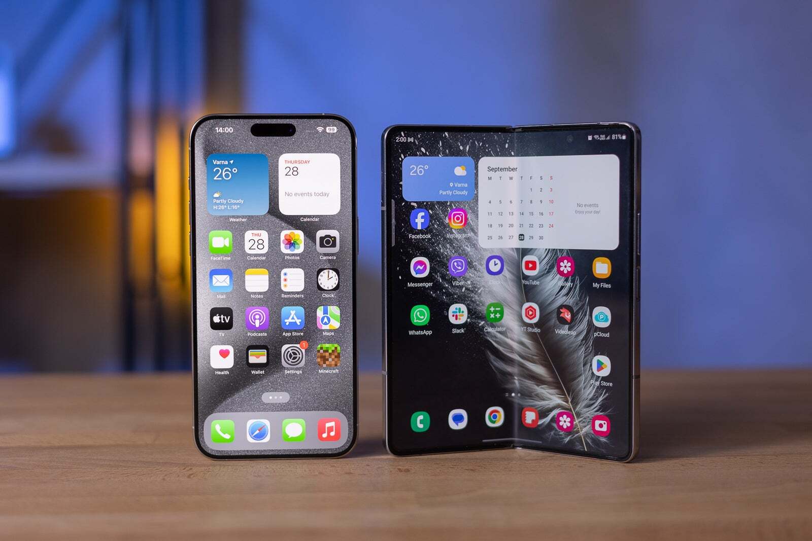 iPhone 15 Pro Max and Samsung Galaxy Z Fold 5 (Image credit - PhoneArena) - The dark times of early phone carriers; and appreciating T-Mobile, Verizon, AT&amp;T and the rest today