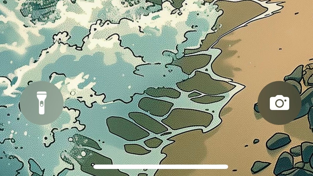 See, I want to be able to customize these two buttons; give me options, Apple! - iOS 18: Are custom lock screen shortcuts finally coming to the iPhone?