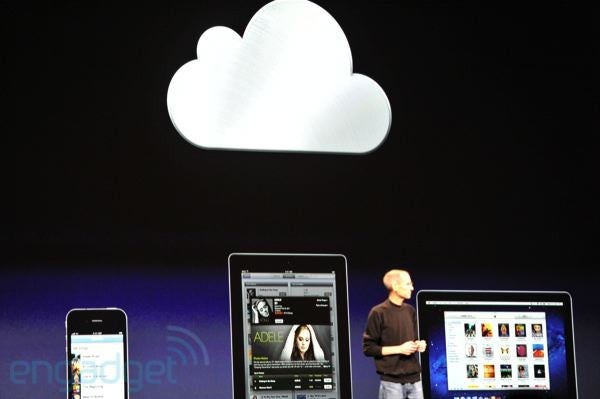 iCloud introduced by Steve Jobs
