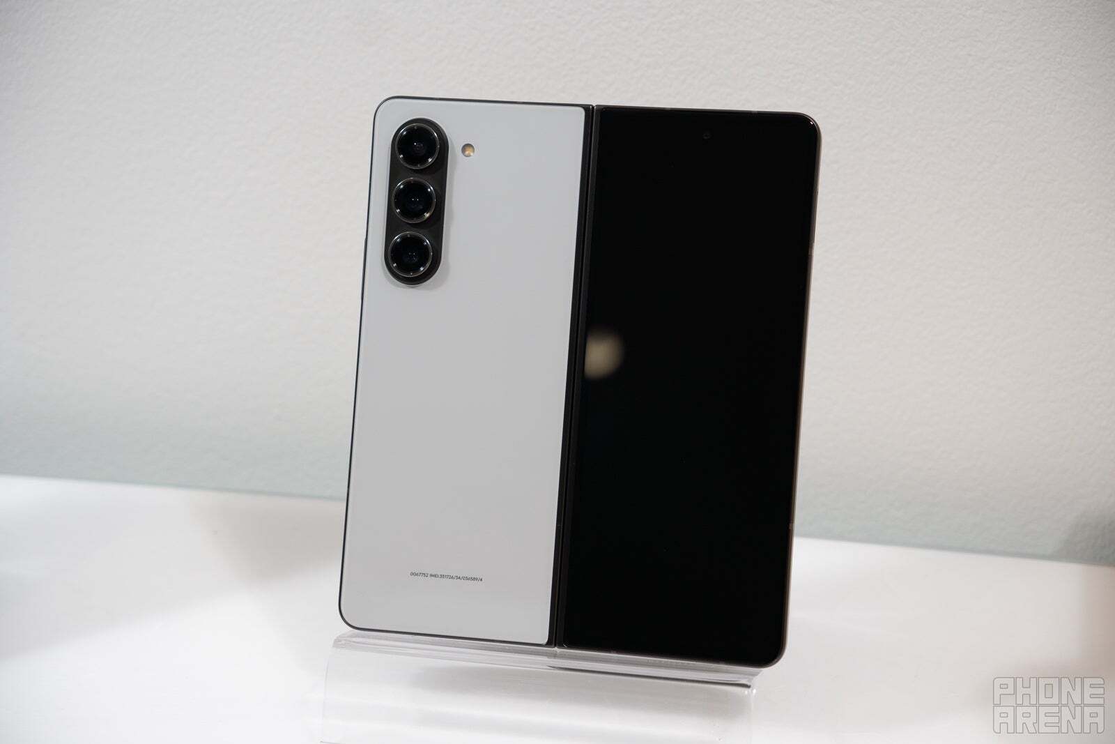 The Galaxy Z Fold 5 exclusive color Gray (Image Source - PhoneArena) - Galaxy Z Fold 6 colors: all the hues to expect