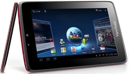 7" ViewSonic ViewPad 7x dual-core Android tablet - ViewSonic goes downmarket with ViewBook 730 and ViewPad 7x Android tablets, starting from $250