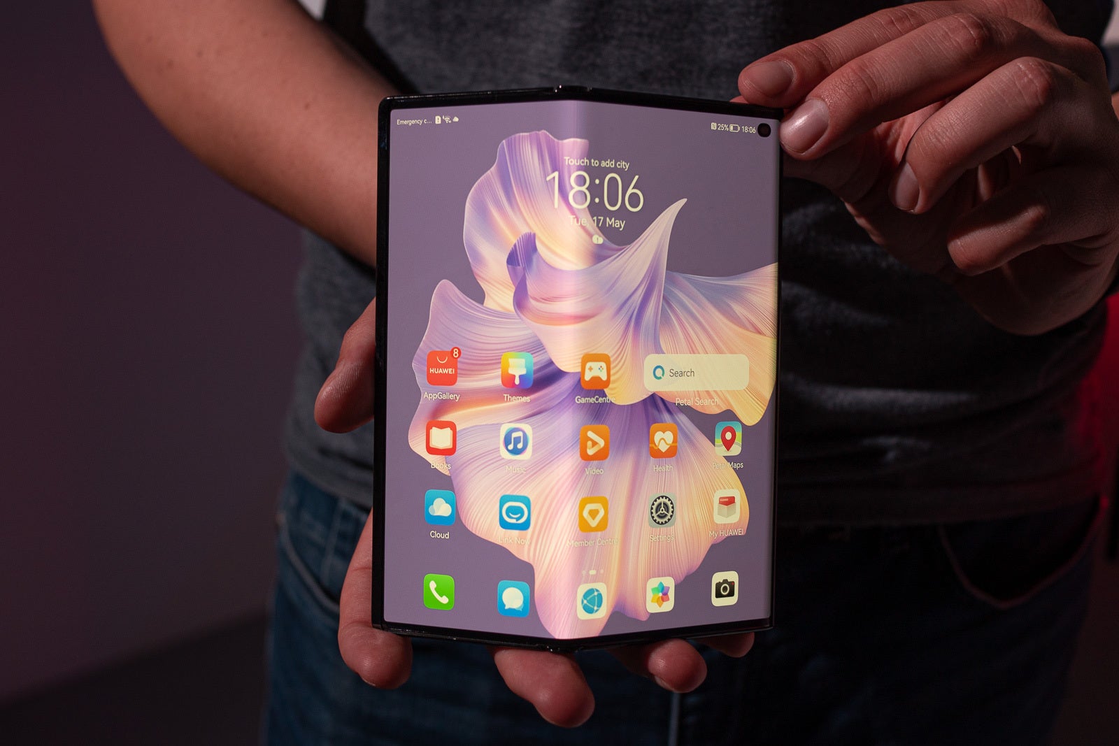 That's the Huawei Mate XS 2! | Image credit - PhoneArena - Apple should copy Samsung for the foldable iPhone, not Huawei