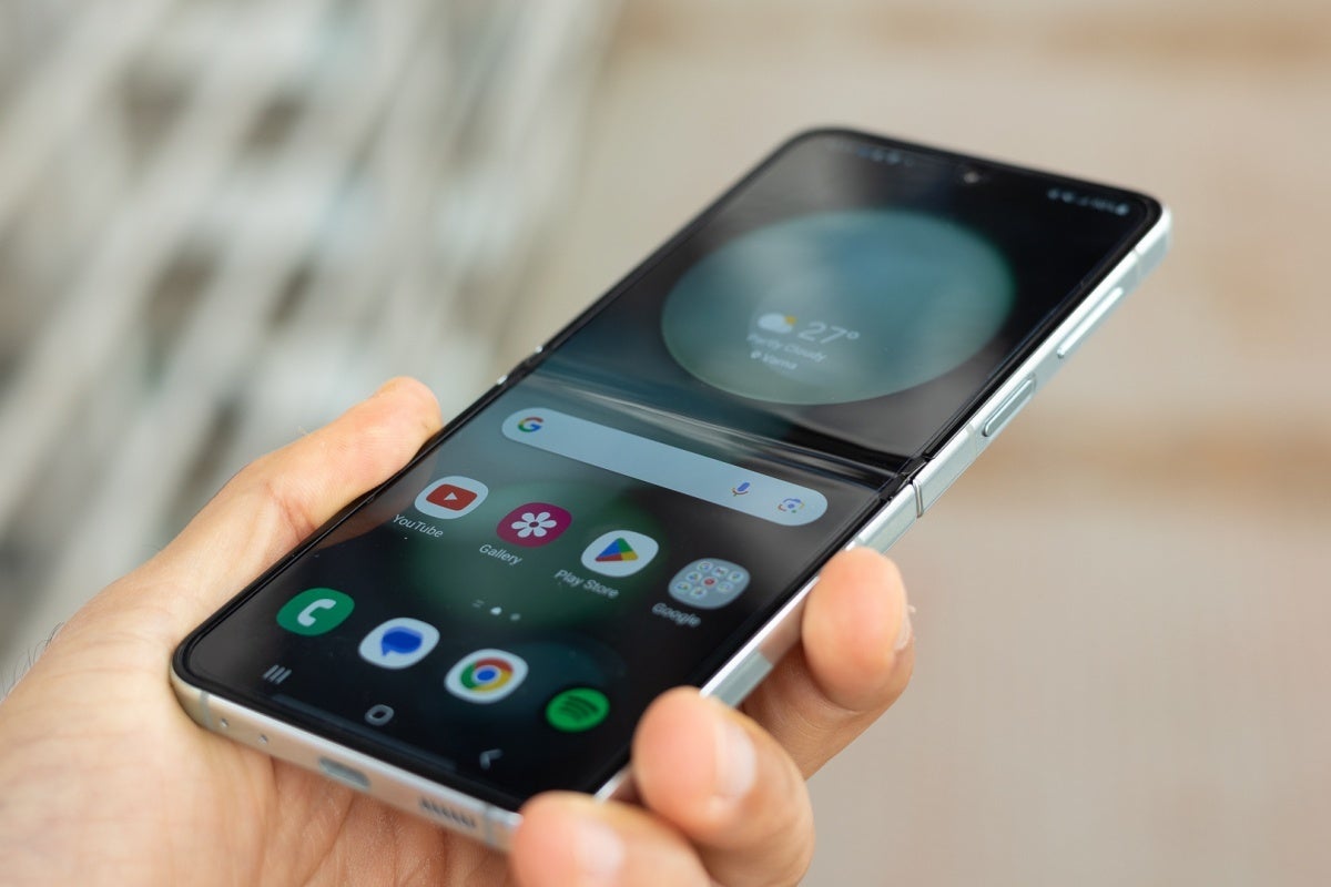 The Z Flip 6 is likely to be a bit thicker than the Z Flip 5 (pictured here). | Image Credit -- PhoneArena&quot;&amp;nbsp - Unsurprising new rumor tips higher US Galaxy Z Flip 6 prices than the Z Flip 5